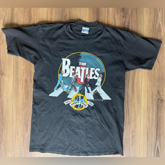 Other - The Beatles Abbey Road 25 Year Anniversary 1994 Double Sided Made In USA Large
